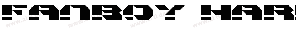 Fanboy Hardcore Italic字体转换